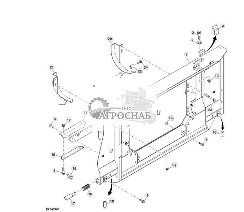 Переходная рама 